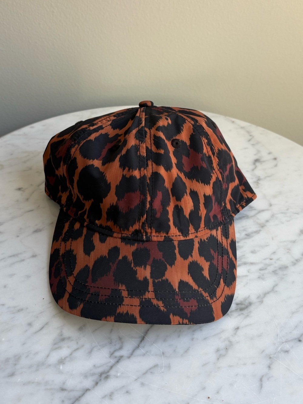 J.Crew Leopard Baseball Cap Adjustable Animal Print Hat AS273